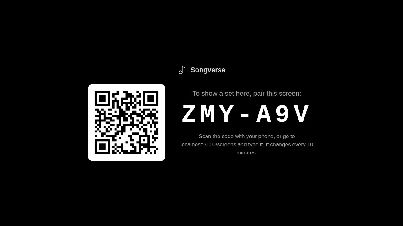 A screen showing its code