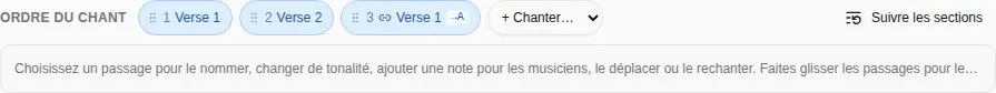 L’ordre du chant